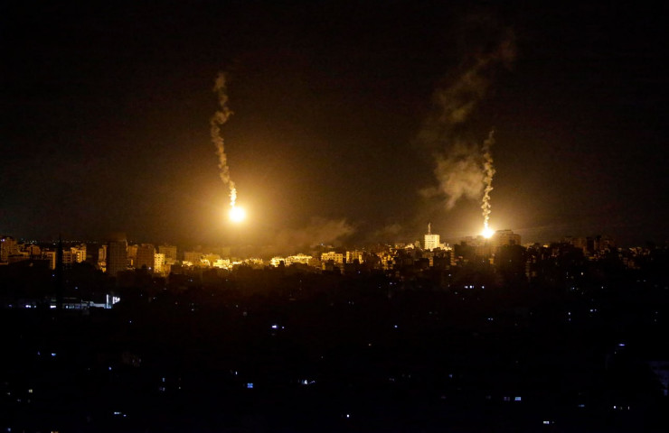 Bombardamenti durante la guerra israelo-palestinese