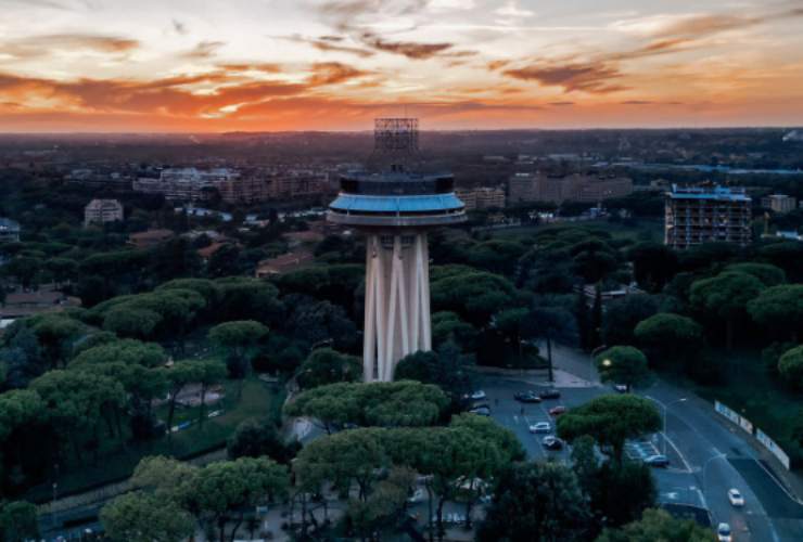 Il ristorante panoramico di Roma 