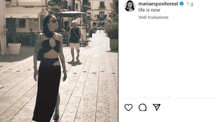 Maria Esposito incanta tutti