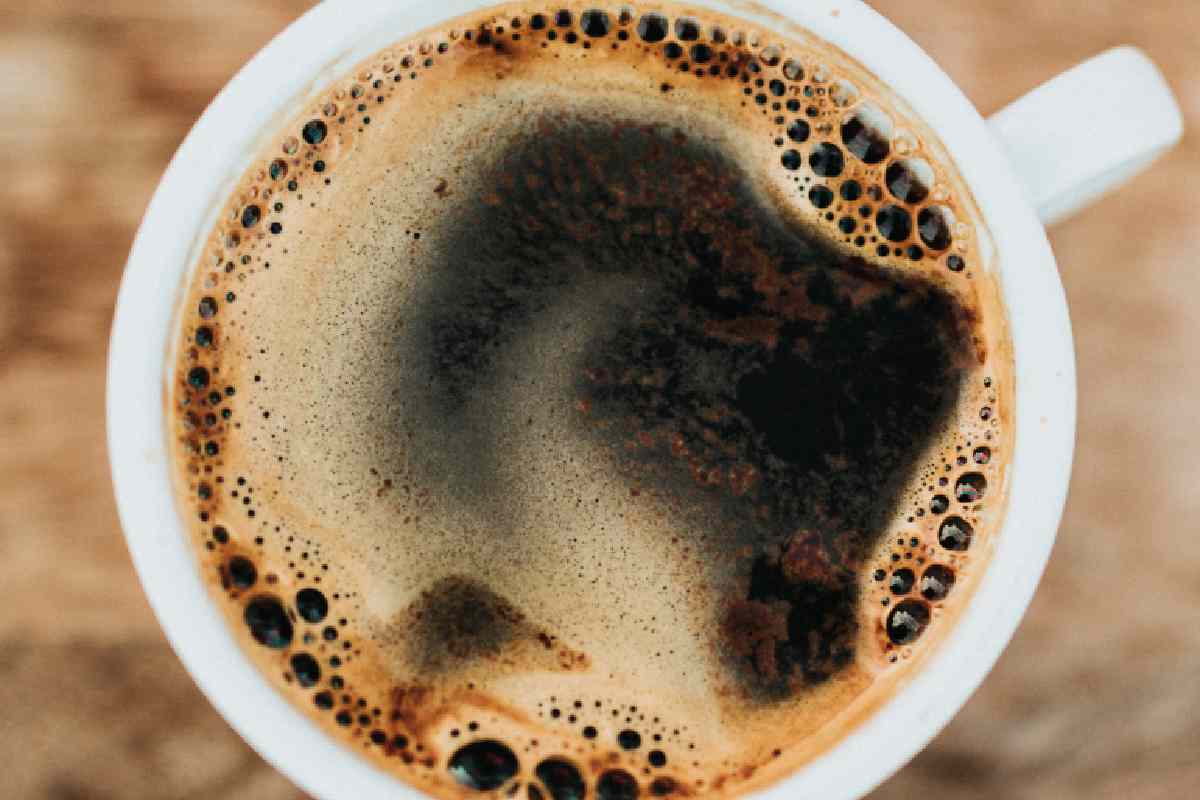 Caffè in una tazzina