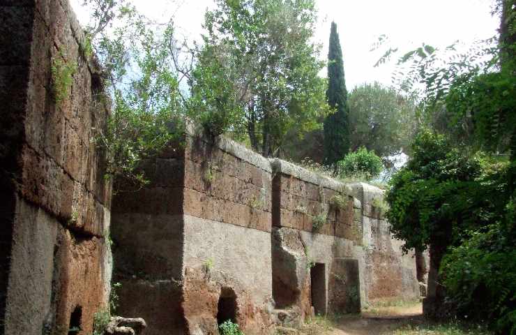 Necropoli di Tarquinia, in provincia di Viterbo