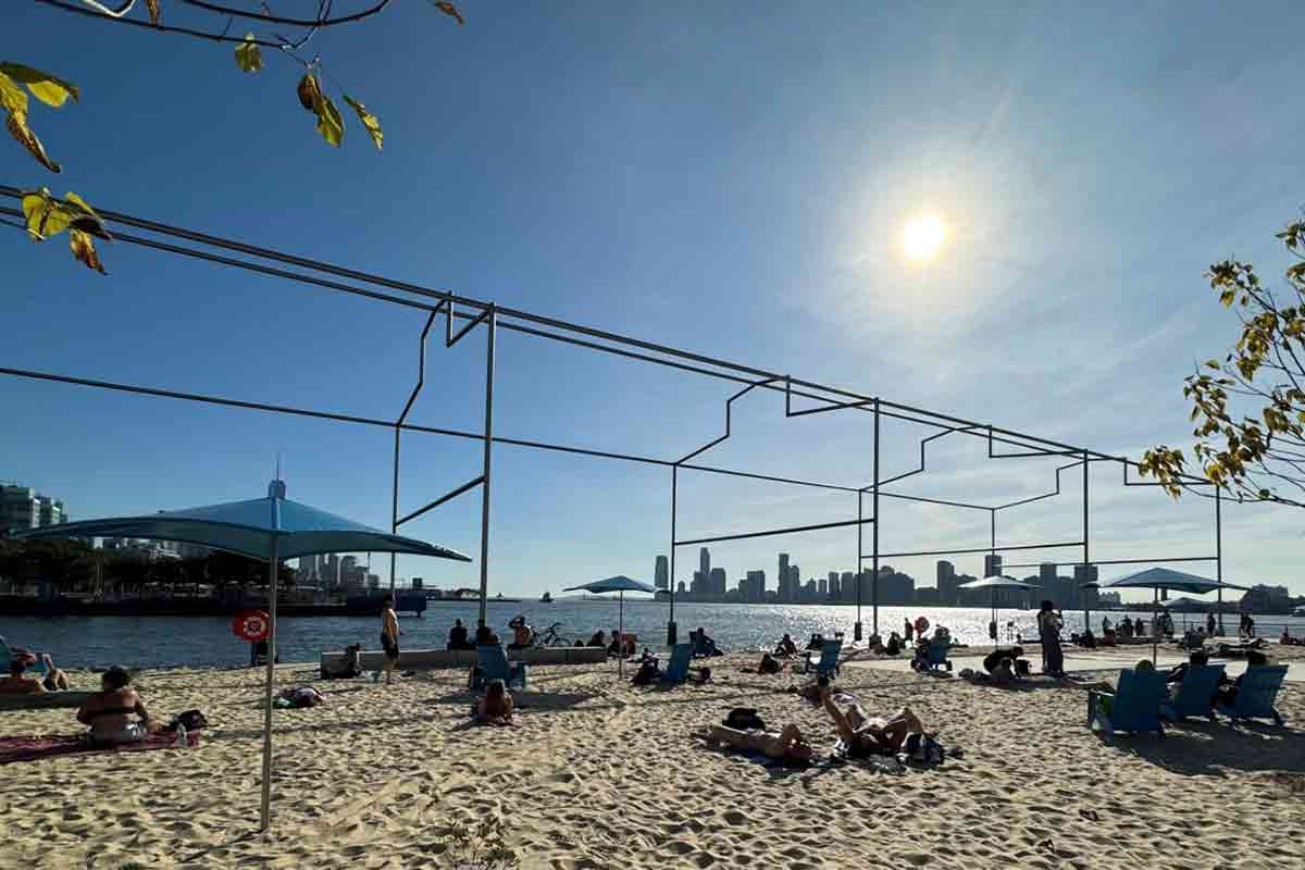 la Gansevoort Peninsula di New York