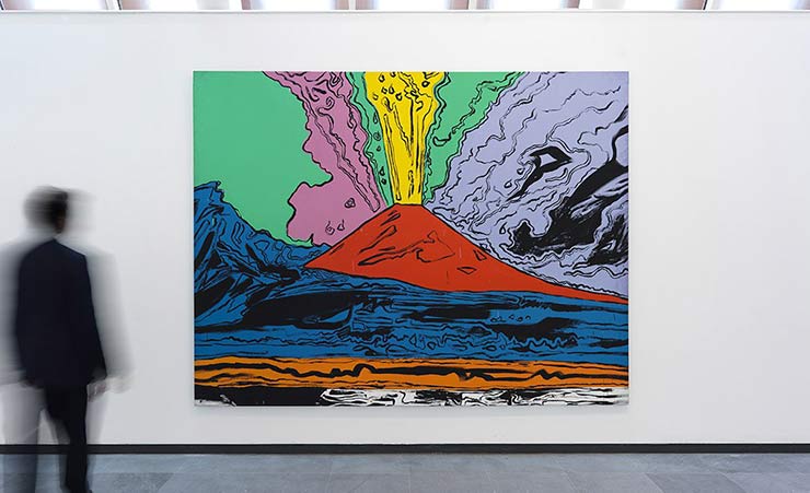 Vesuvio di Andy Warhol
