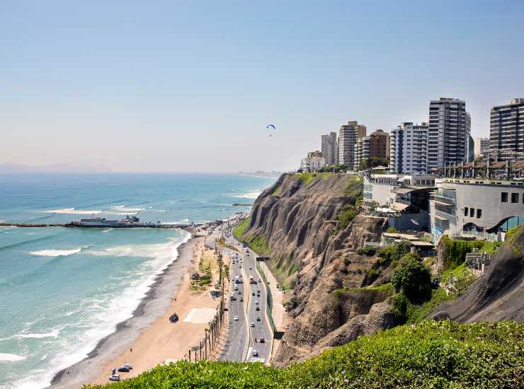 Miraflores in Lima Peru