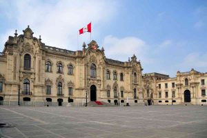 Palazzo del governo a Lima