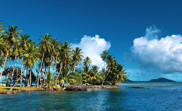 atollo in micronesia