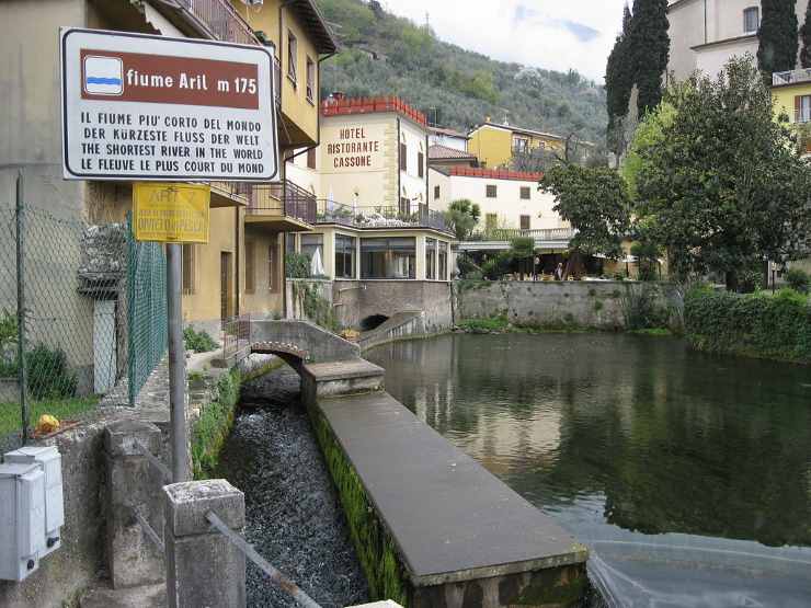 Fiume Aril, Italia