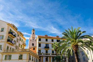 Sanremo, vista panoramica della città